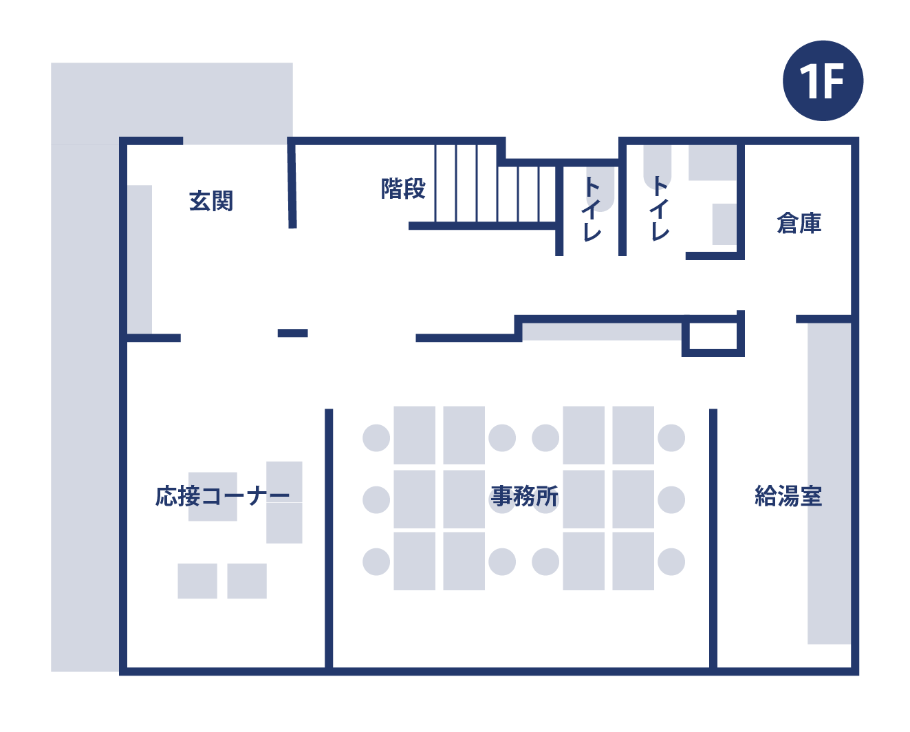 とちぎYMCAの本部館：
「YMCA EAST」１階