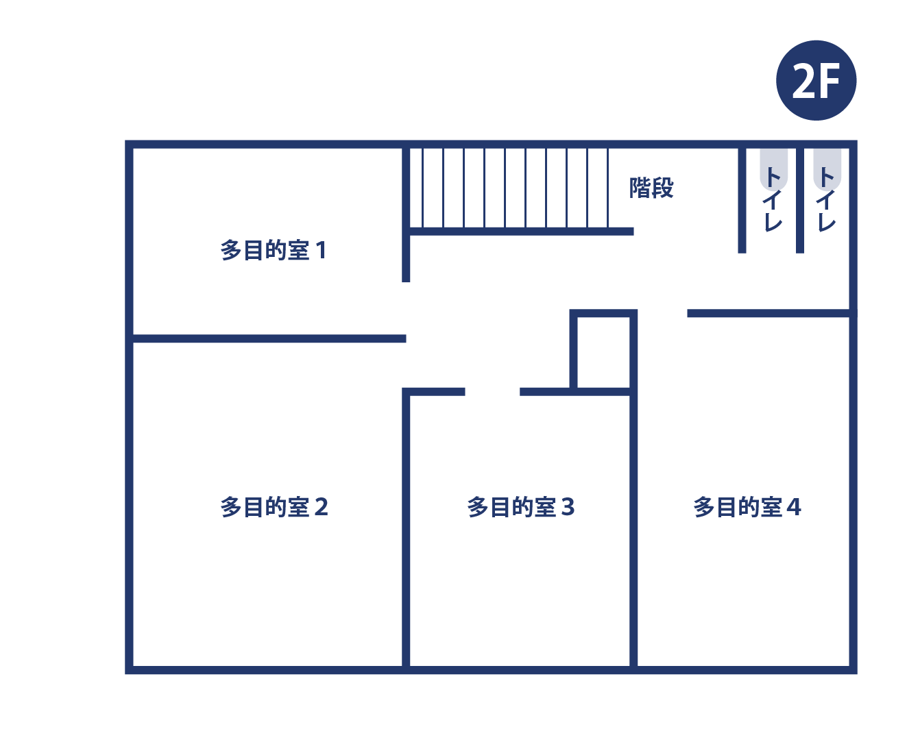 とちぎYMCAの本部館：
「YMCA EAST」２階